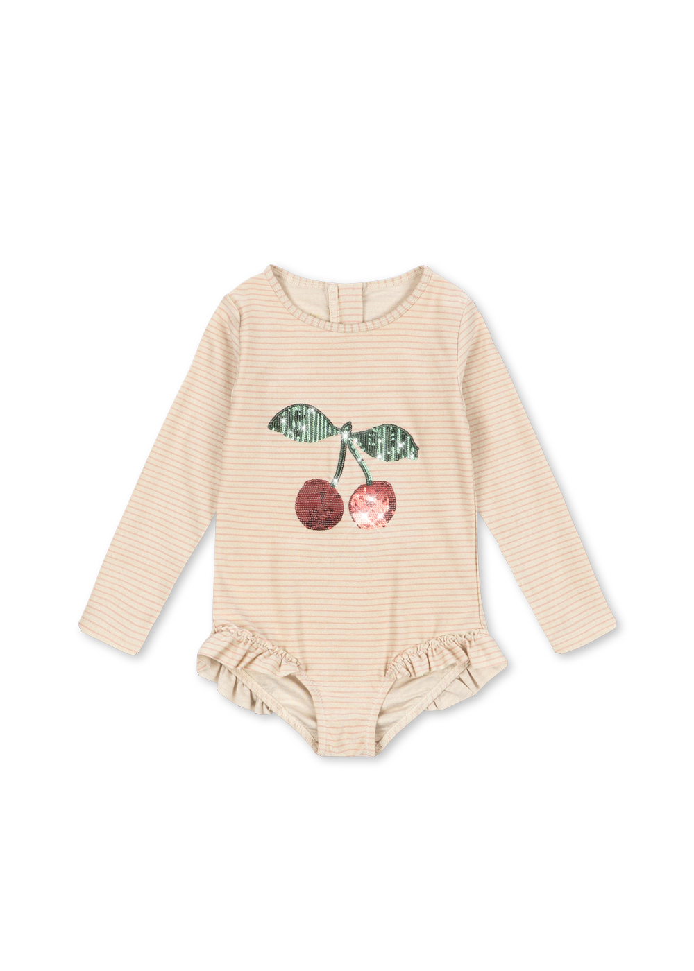 Swimsuit Cherry w. long sleeves - Konges Sløjd