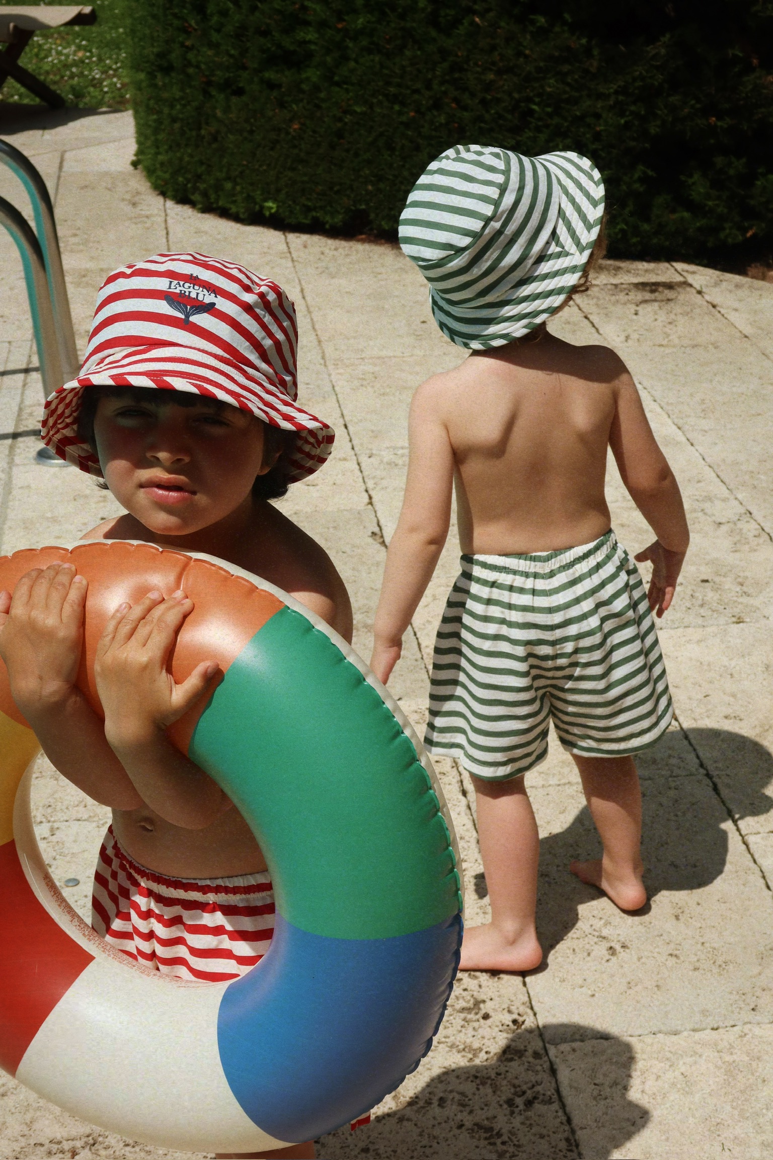 Asnou Swim Shorts Stripes - Konges Sløjd