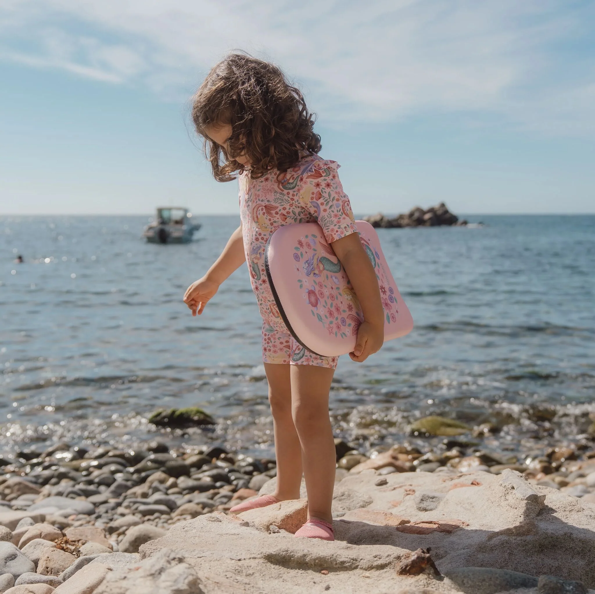 Swimming board - Pink - Dreamy Mermaid