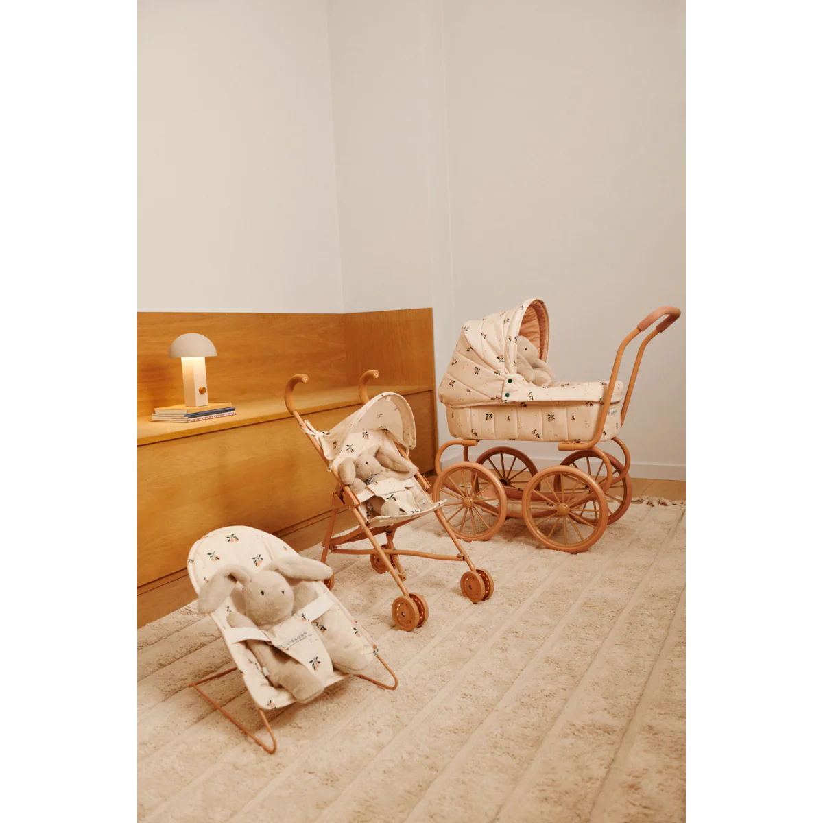Adaline Doll Pram, Peach Sea Shell - Liewood