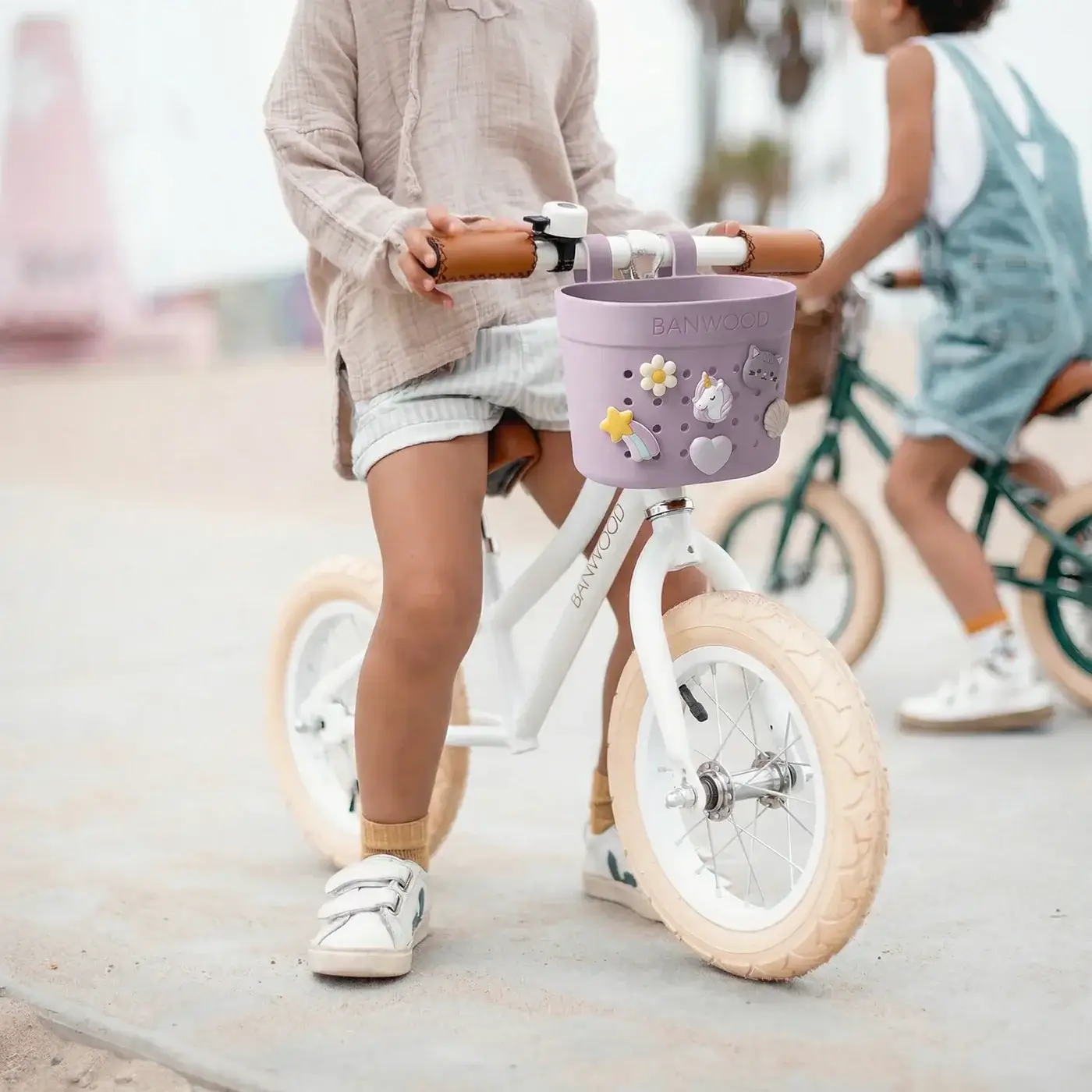 Pin & Ride Korb - Lavendel