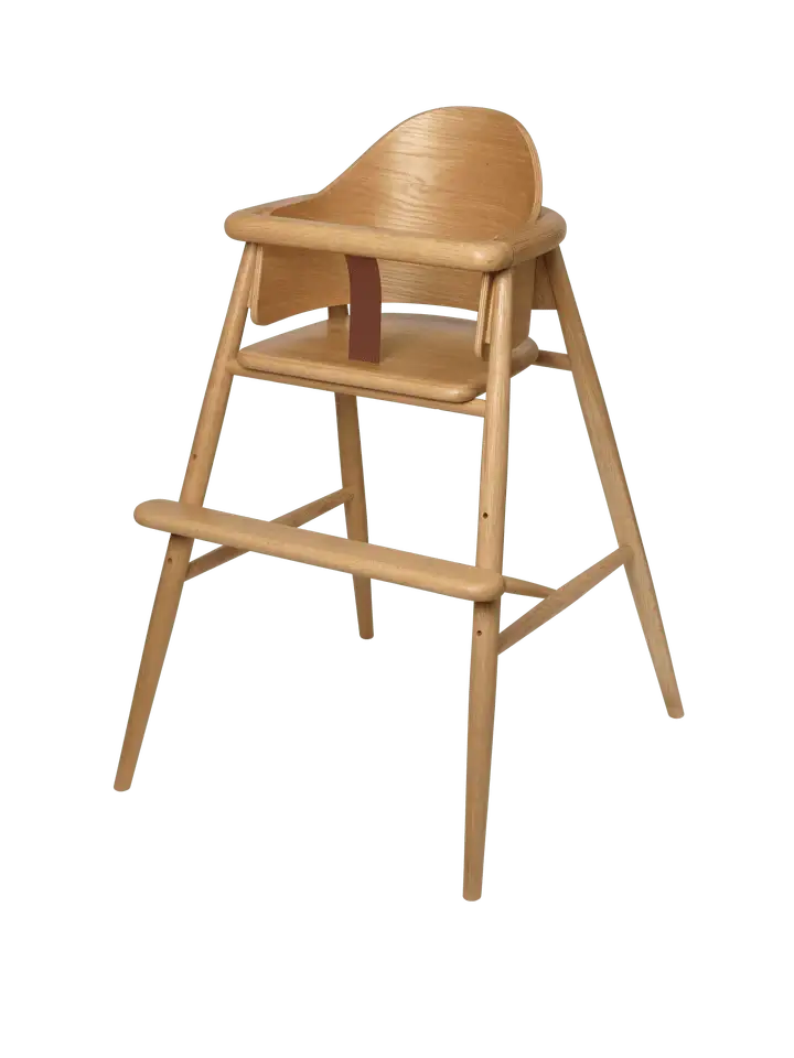 Muru High Chair - Natural Oak
