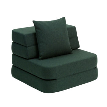 Single Sofa 3 Fold, Green