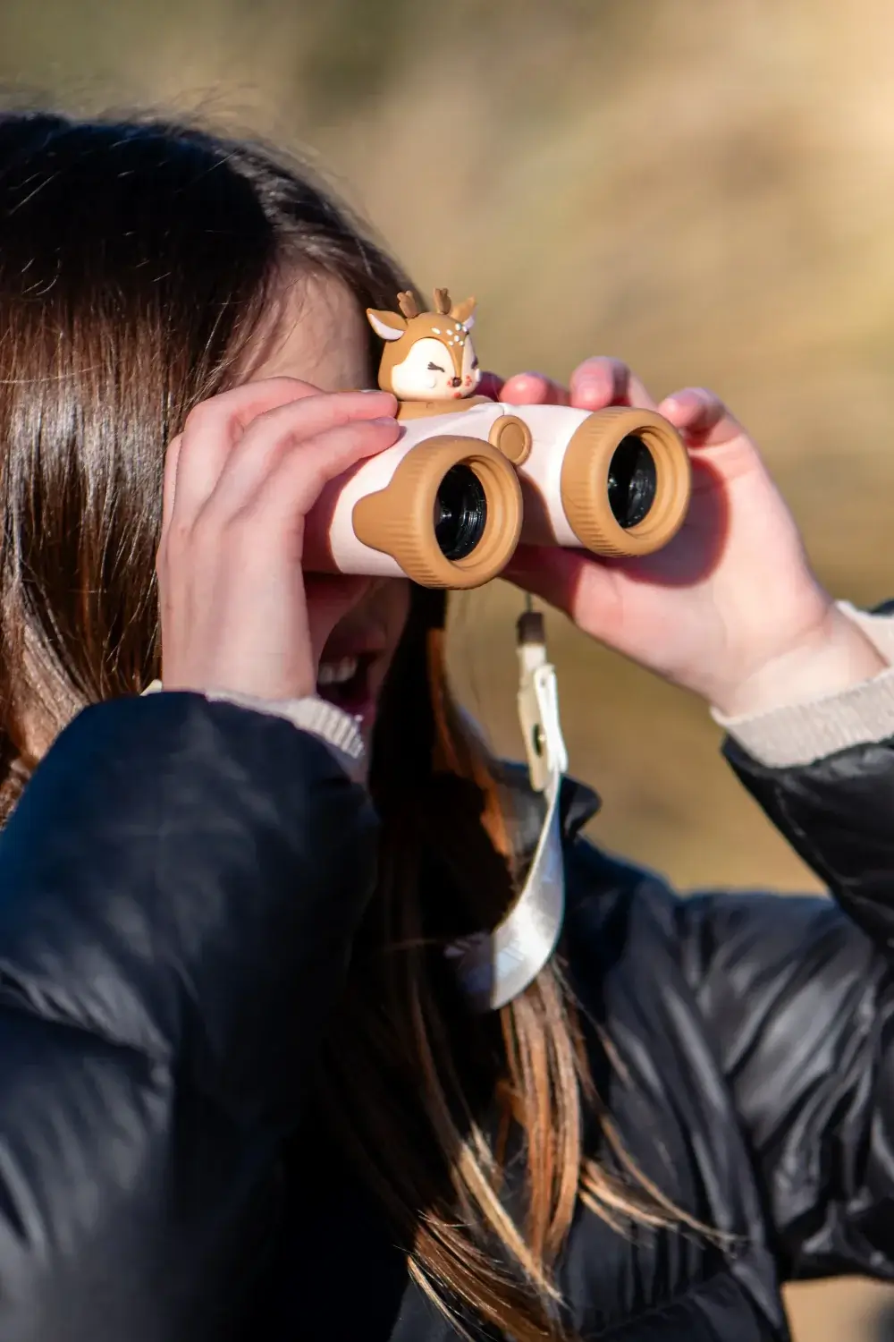 Eyes Binoculars Deer