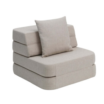 Single Sofa 3 Fold, Beige