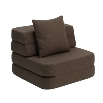 Single Sofa 3 Fold, Brown