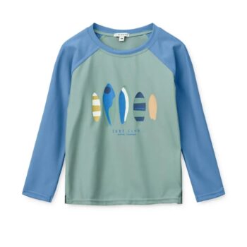 UV40+ Bath Shirt - Boards / Light peppermint