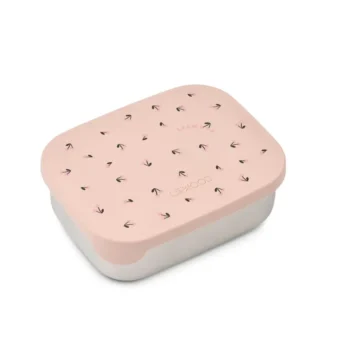 ARTHUR STEEL LUNCHBOX MINI CHERRY HEART / ROSEY