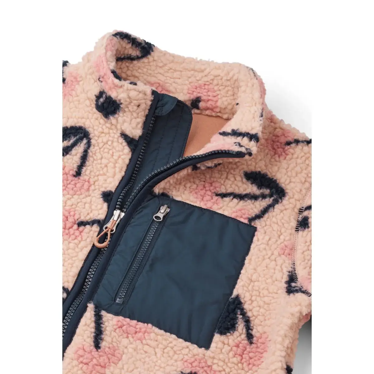 Nolan Pile Jacke - Mega Cherry Heart Rosey