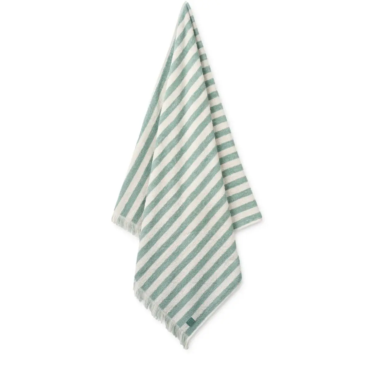 Summer Beach Towel - Mint Stripe