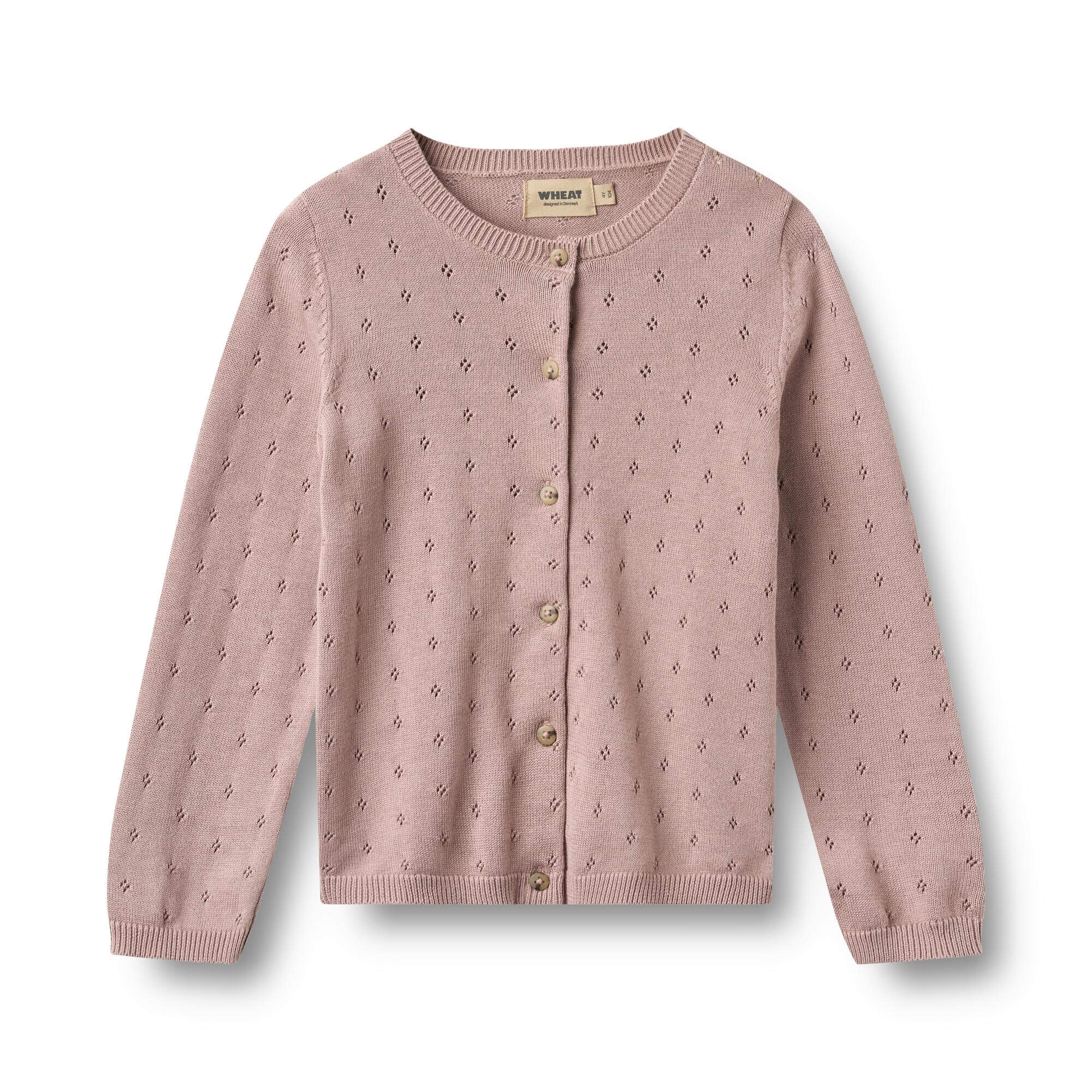 Knit Cardigan Maia - Dry Rose