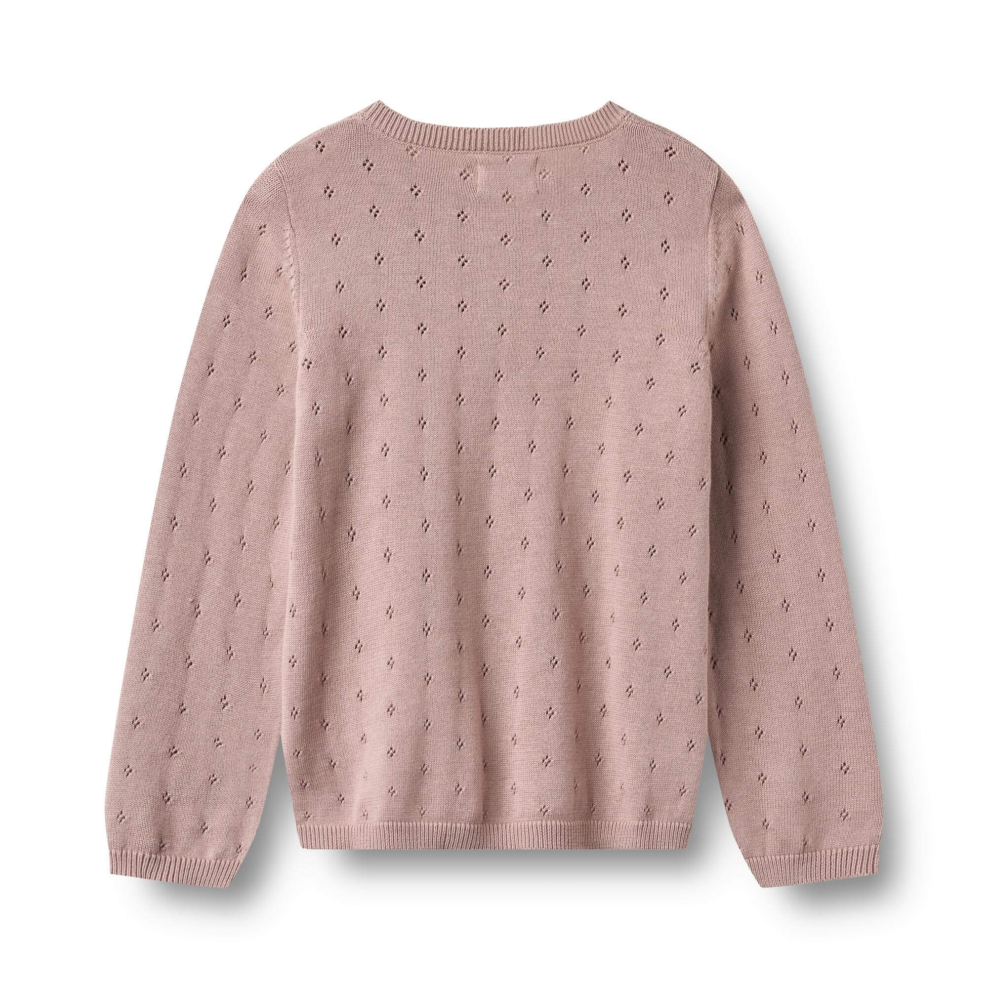 Knit Cardigan Maia - Dry Rose