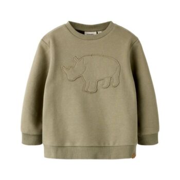 Rhino Sweatshirt Overland Trek | Organic Cotton Kids Sweatshirt