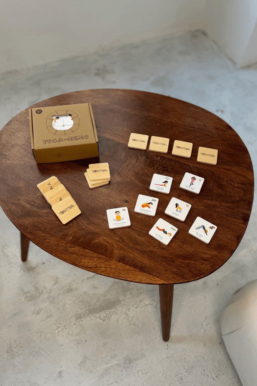 Wooden Yoga Memory