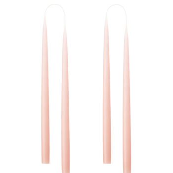 Rose candle hand dipped