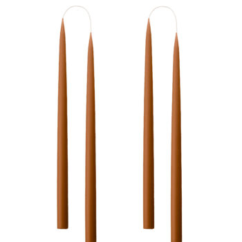 Terraccoa candle hand dipped