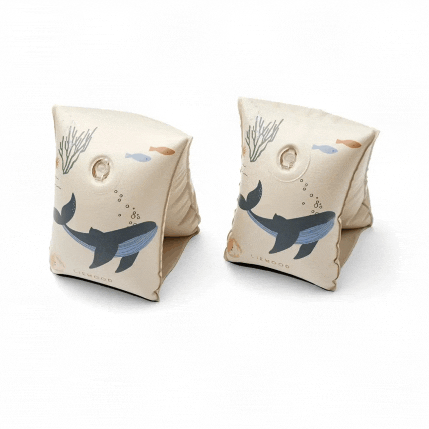 sea creature SHIRLEY PRINTED SWIM WINGS 2-PACK