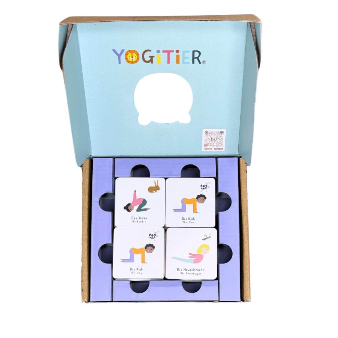 Yoga-MEMO aus Holz