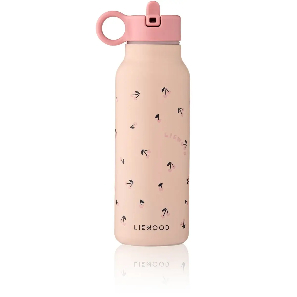 FALK WATER BOTTLE 350 ML MINI CHERRY HEART / ROSEY
