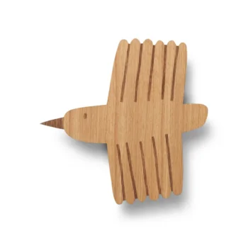 Bird Lamp - Oiled Oak