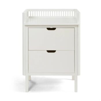 Changing table with drawers