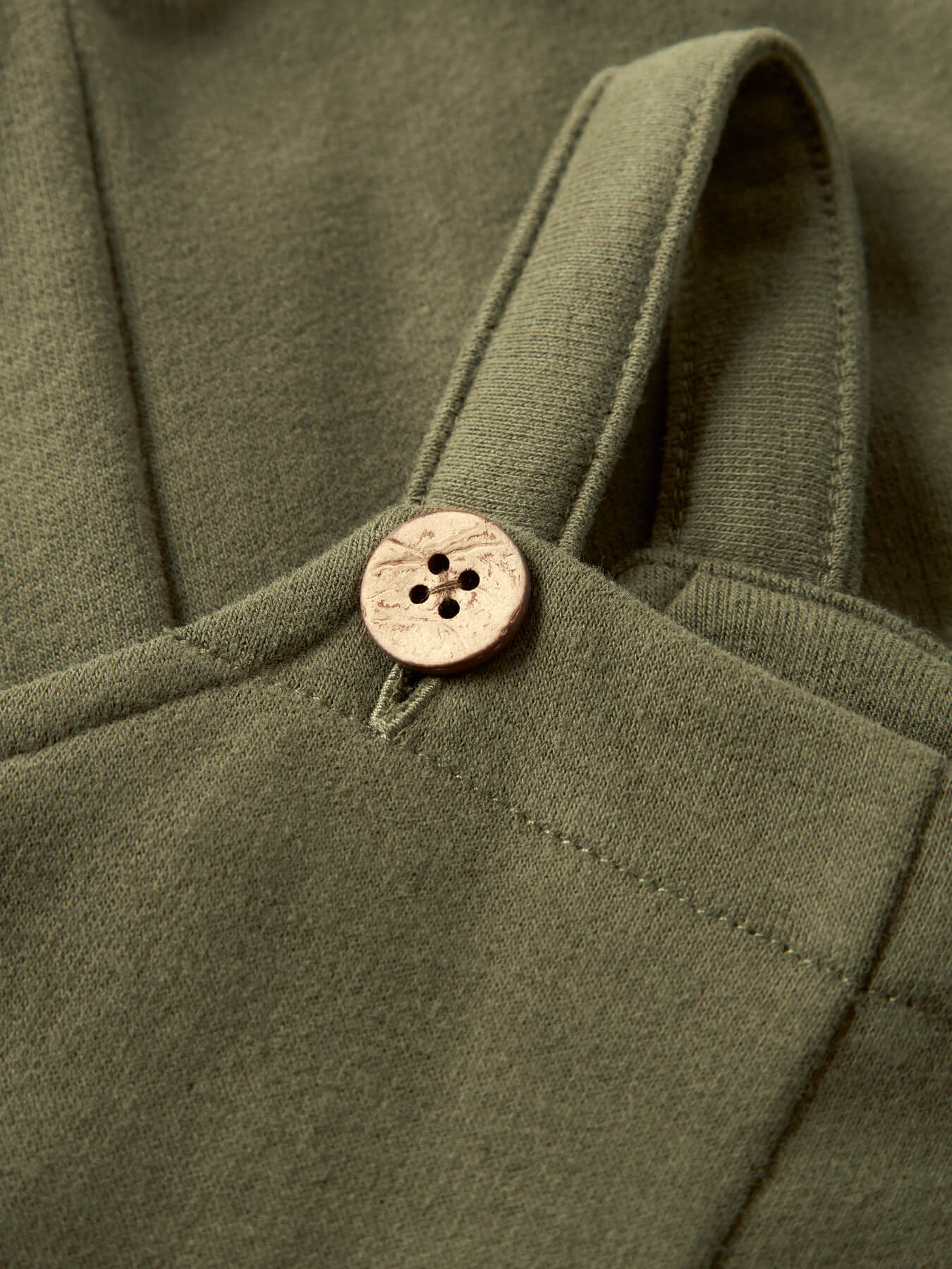 Loose Sweat Overalls Baby - Winter Moss