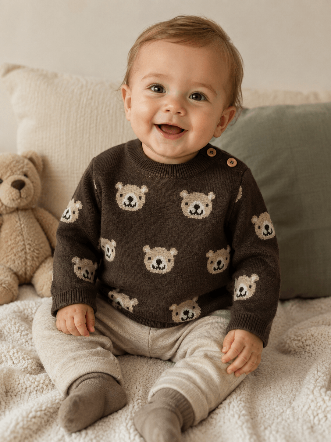 Knit Bear Pullover name it