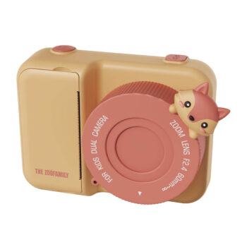 Kinder-Kamera P2- Zoo Print Fox