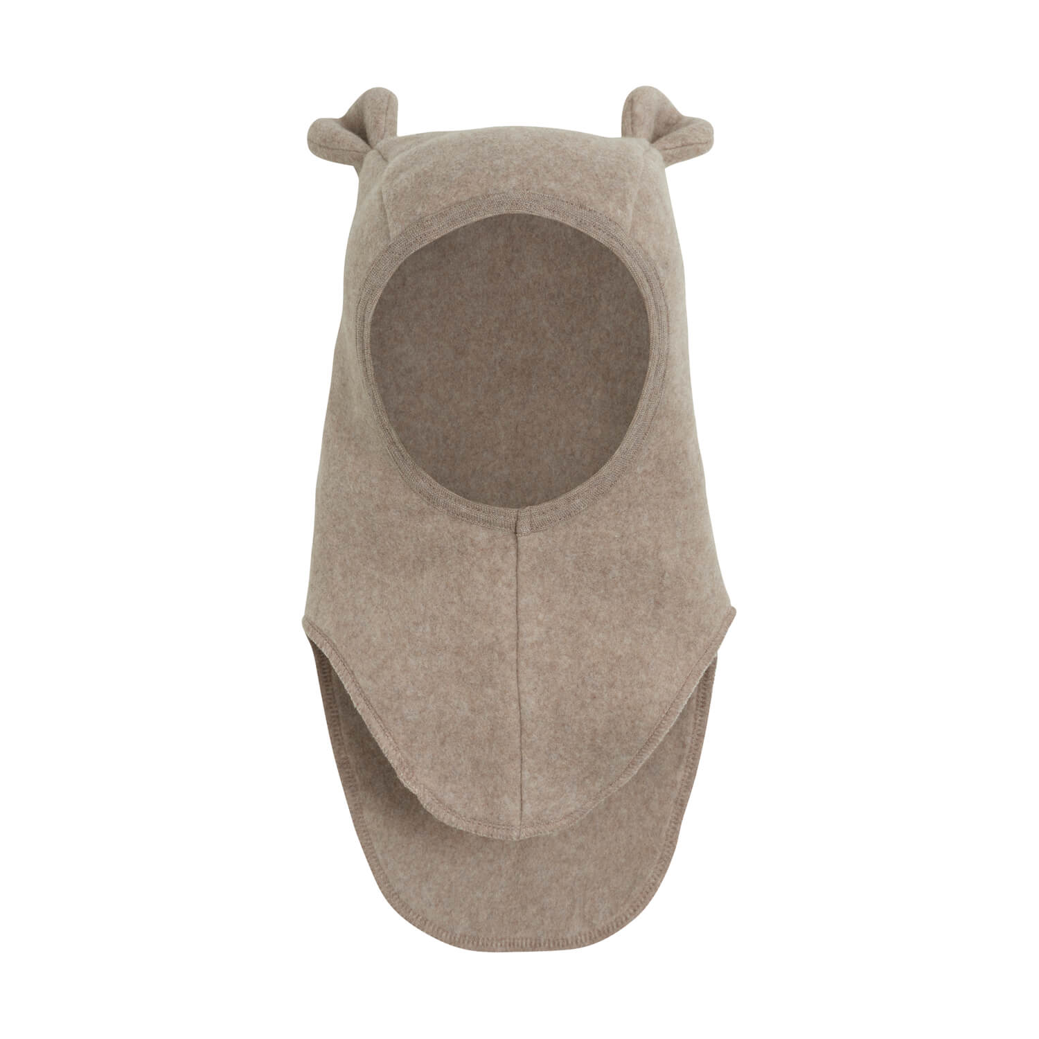 Balaclava Ears Wool Fleece Savannah Melange