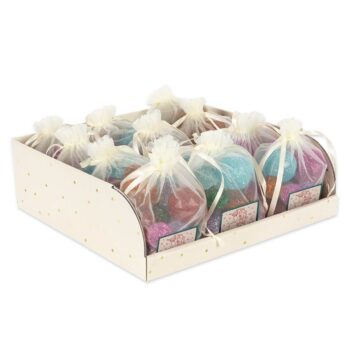 STAR BOUNCING BALLS IN DISPLAY 12 PCS