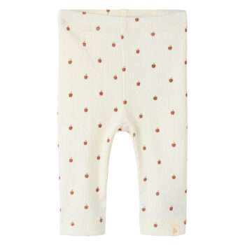 Baby Slim Leggings - Apples