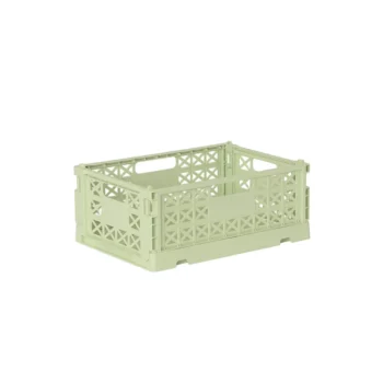 Gergerland Folding Crate, Size 1 - Lime Cream