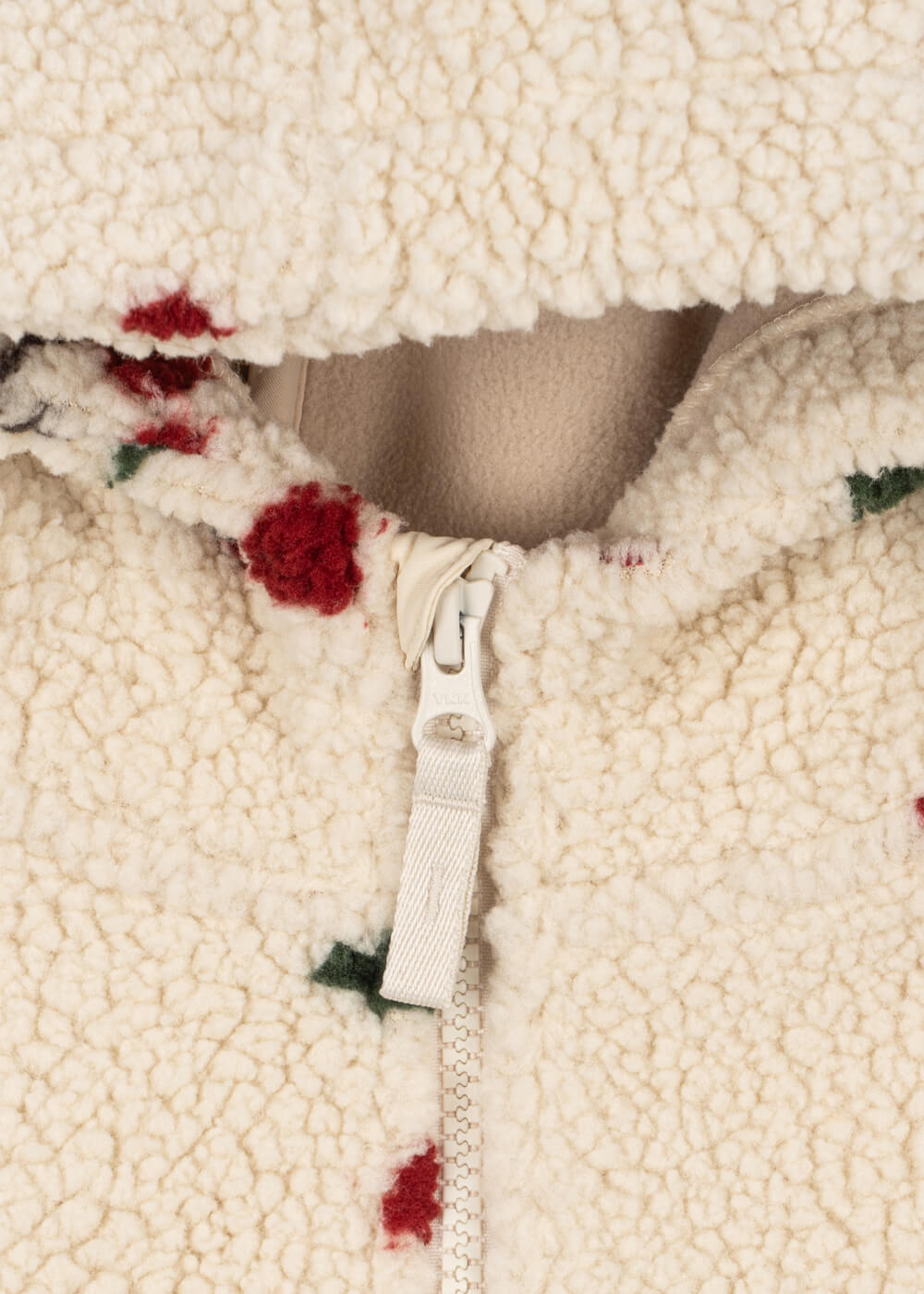 JODY TEDDY HOODIE GRS Cherry