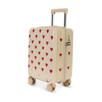 Travel suitcase konges sløjd hearts