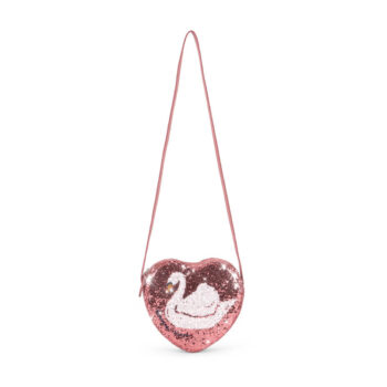 Tut Shoulder Bag – Heart-Shaped Glitter Bag
