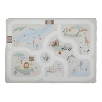 Car play mat Safari - Beige