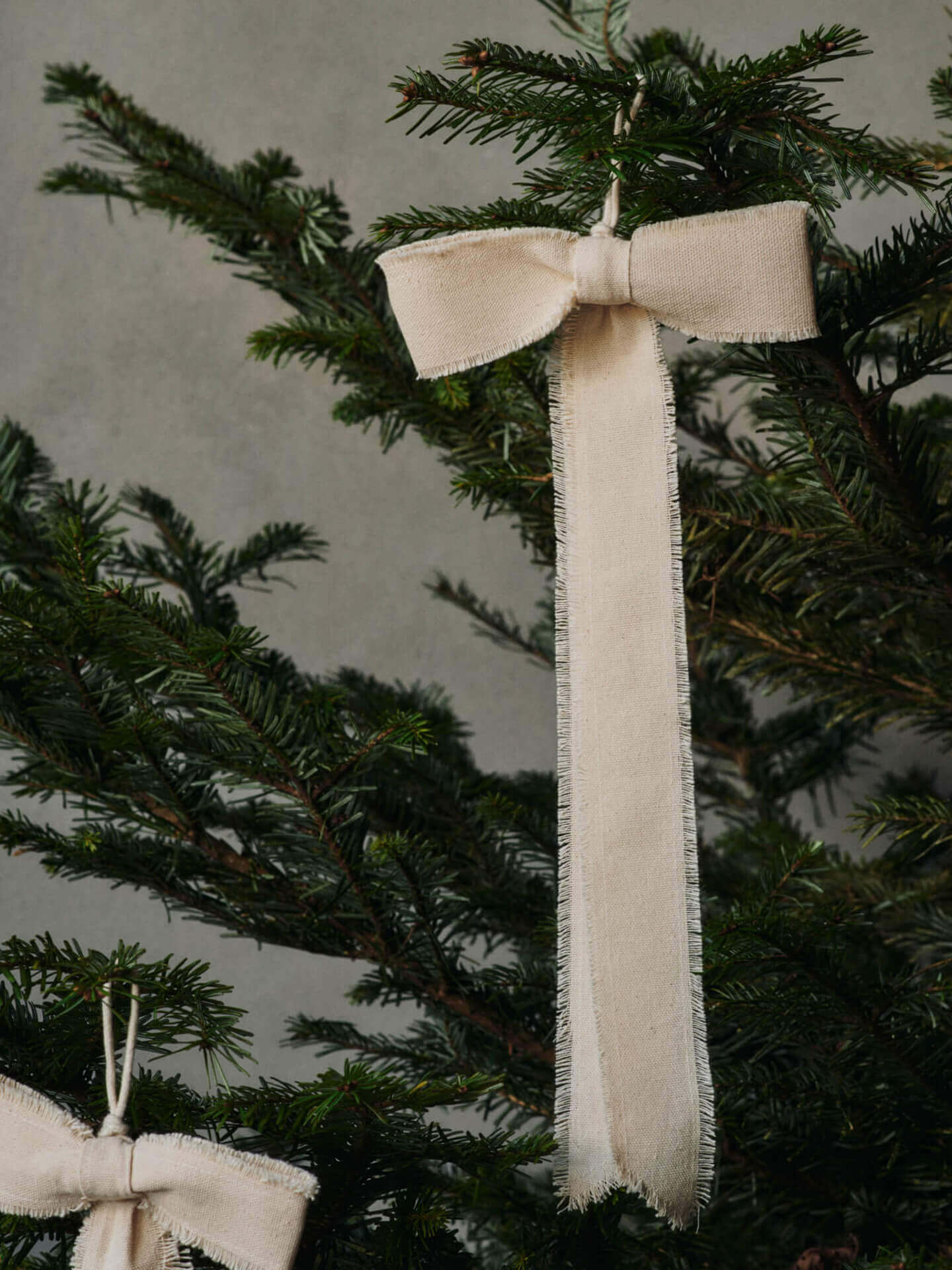 Bow Decoration - Small - Set of 2 - Natural - Image 4