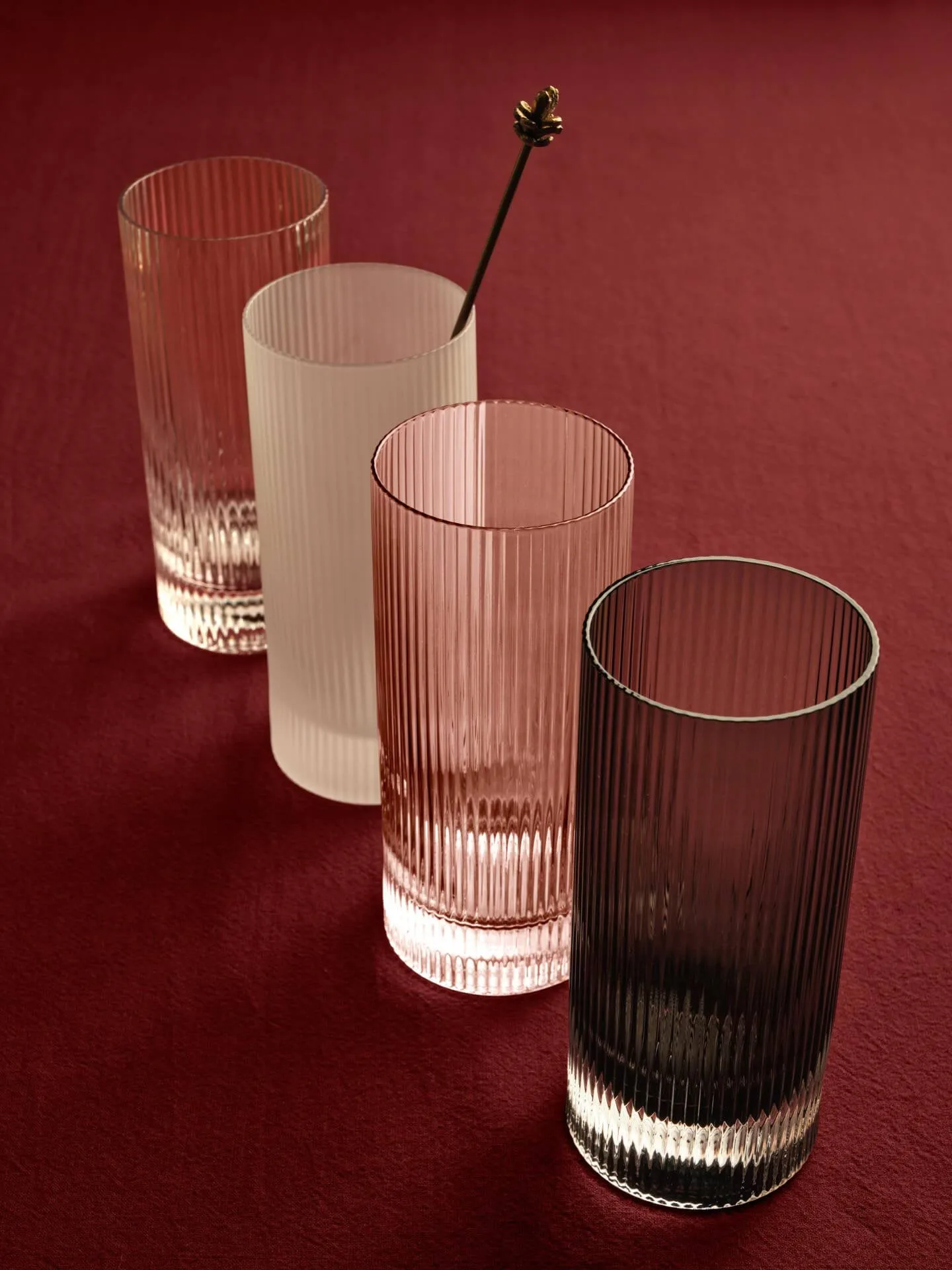 Ripple Highball Glasses - Set of 2 - Image 2
