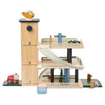 JORDY WOODEN MULTI PLAY PARKING TOWER