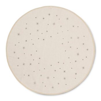 Star Christmas Tree Blanket - Sand