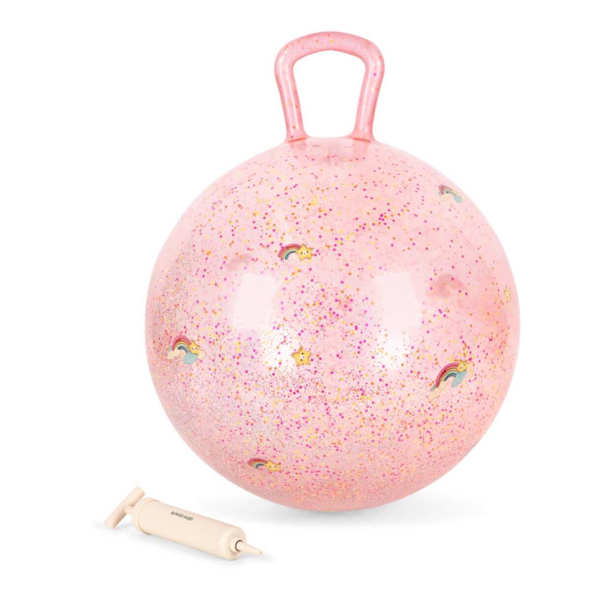 Glitter Jump Ball rainbow