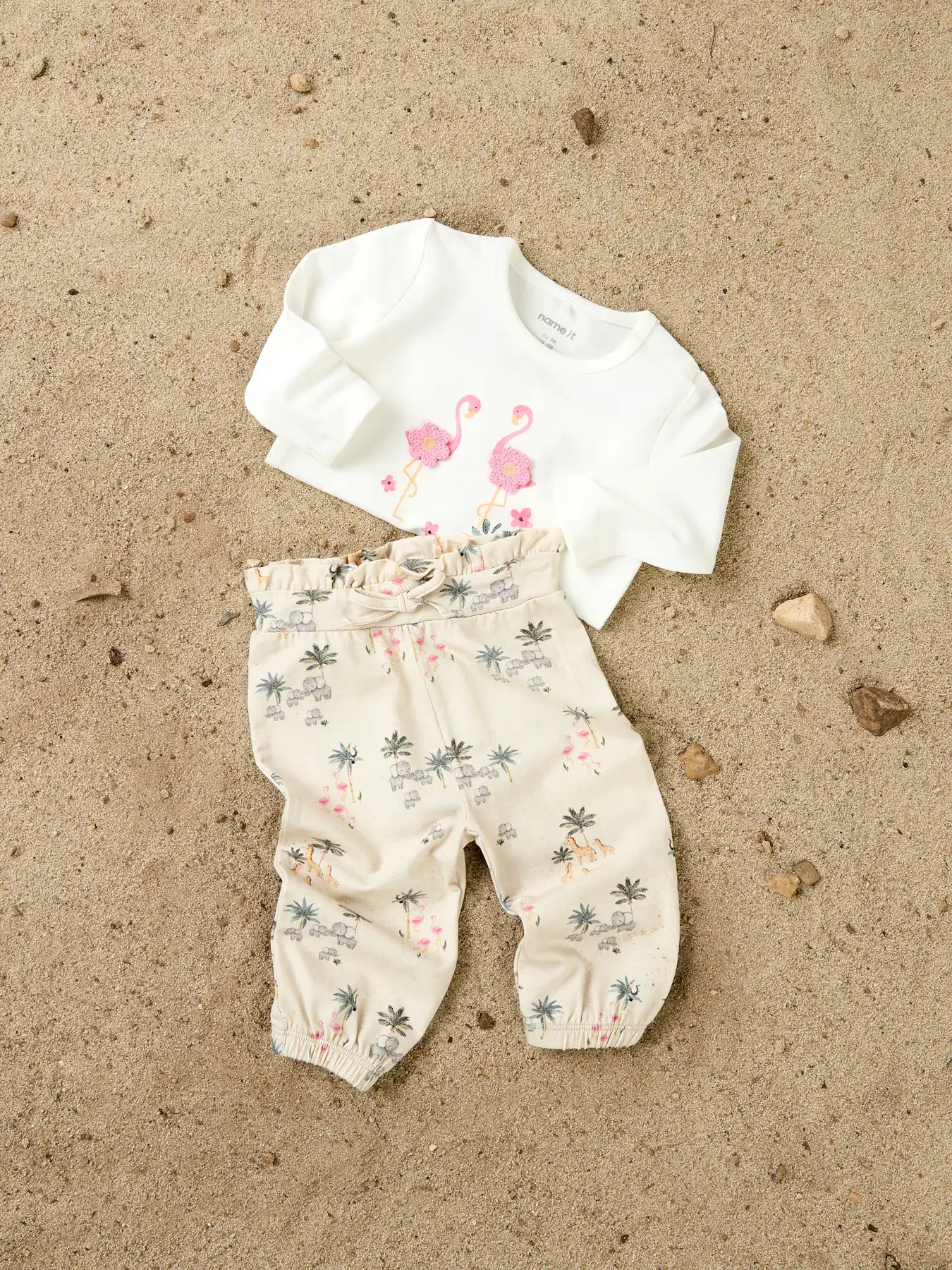 Baby Pants Animals - Jersey Trousers