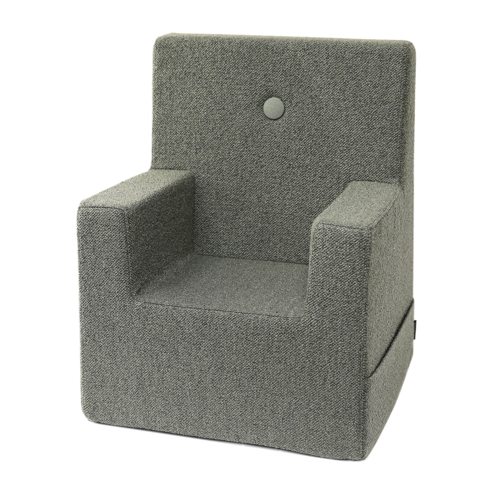 KK Kids Chair XL Sand bouclé green