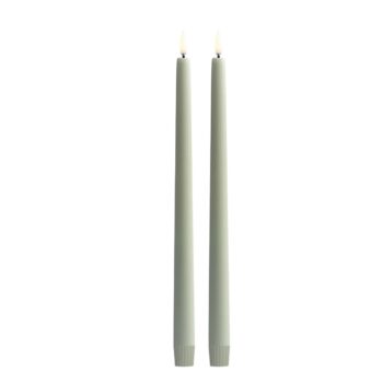 Green led candle kerze