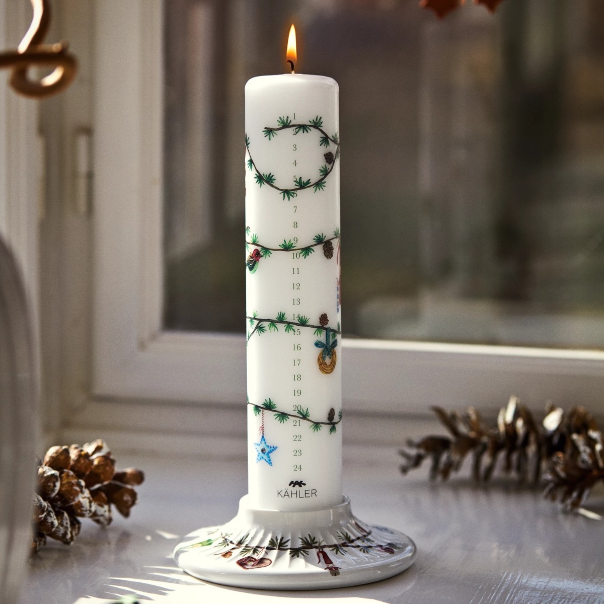 Advent Candle - Ø5 cm - Image 2