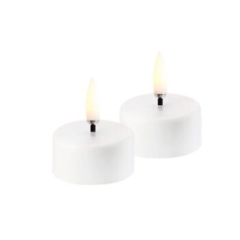 Rechargeable Tealight W3,9 x H2,3 cm (2-pack)