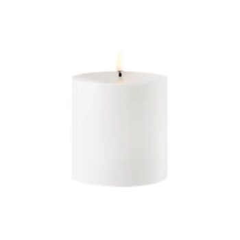 Pillar candle outdoor