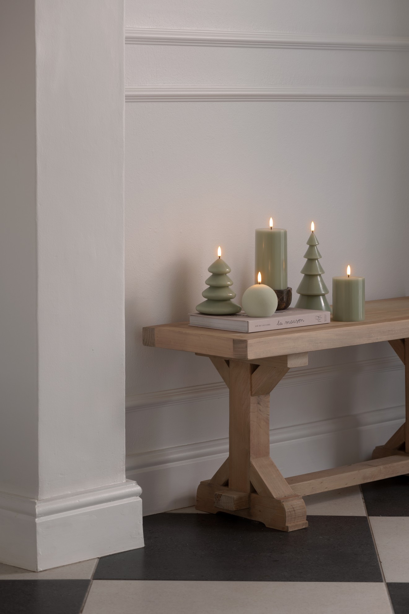 Pillar LED Candle Smooth - Image 3
