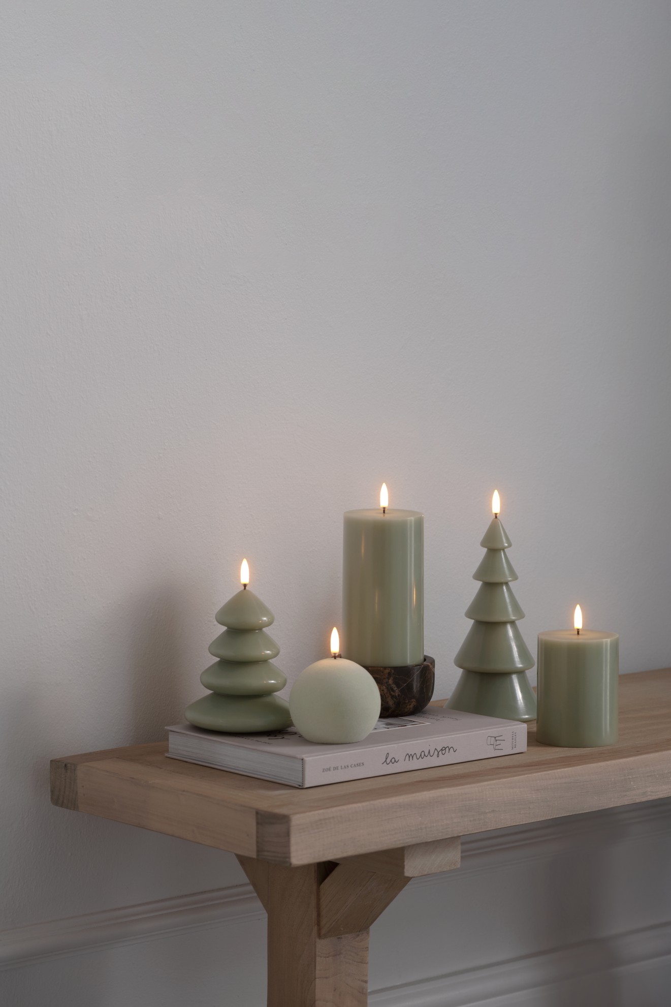 Pillar LED Candle Smooth - Image 2