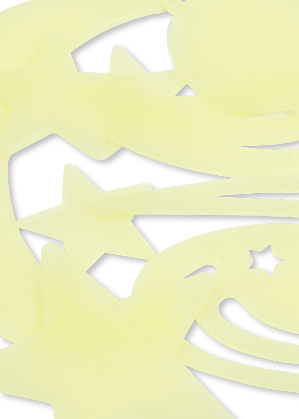 Wall stickers glow